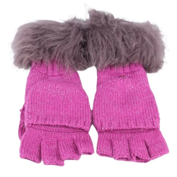 🛍HP🛍 Ugg Australia Nyla Flip Mitten Faux Fur Cuff - Picture 4 of 11